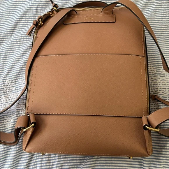Calpak Caramel Laptop Backpack - Picture 4 of 6